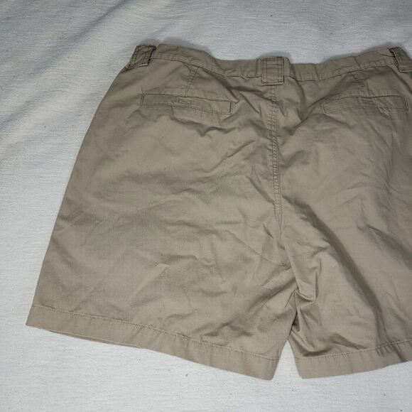 Savane Cargo Shorts Mens Sz 42 Tan Elastic Waist Hiking Pockets Outdoor Camping - Picture 11 of 14